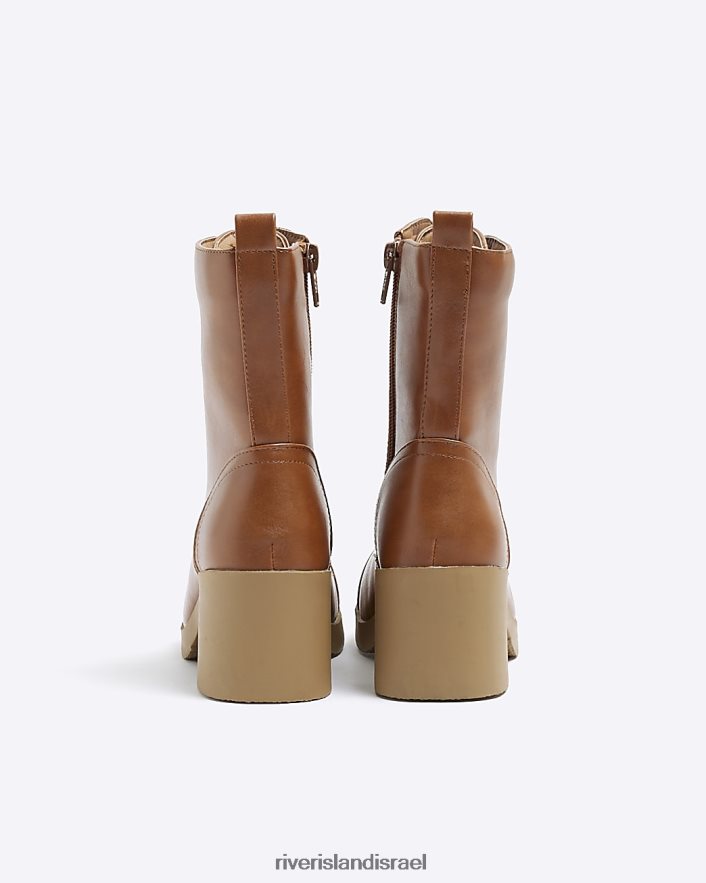 הַנעָלָה River Island g מגפיים באמצע השוק חום בנות BDZ4086154