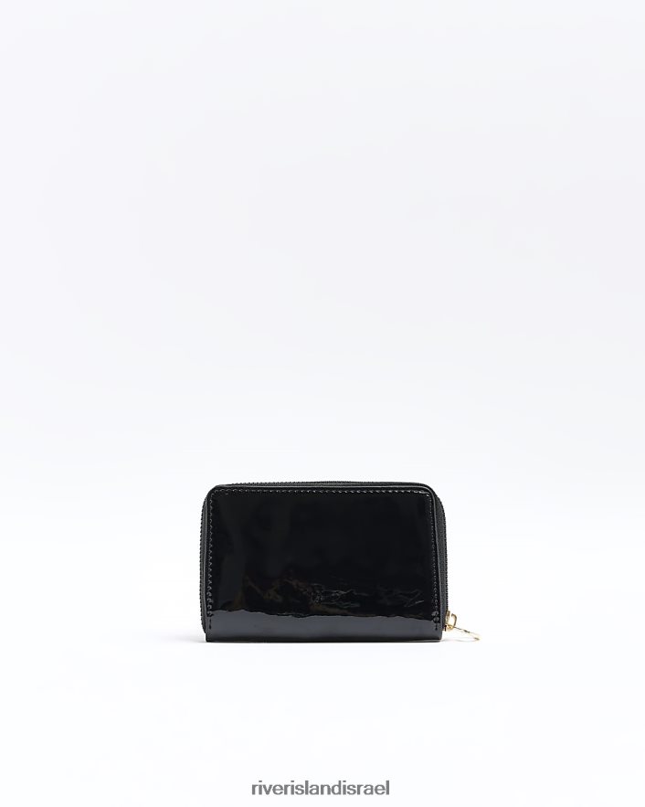 אביזרים River Island g ארנק מובלט שָׁחוֹר בנות BDZ4086227