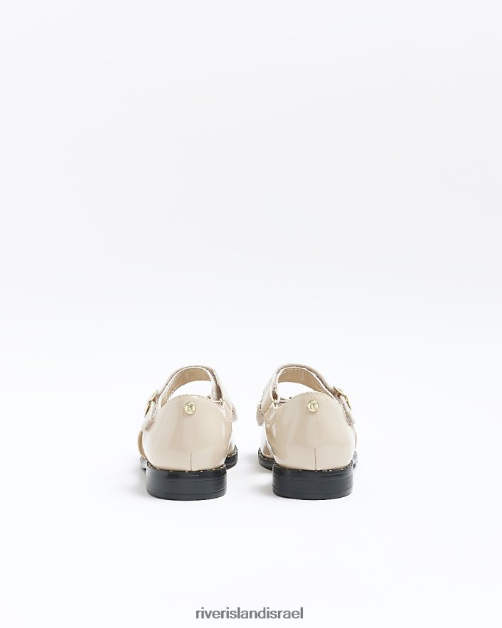 הַנעָלָה River Island g פטנט קשת פרטים וָרוֹד בנות BDZ4086257
