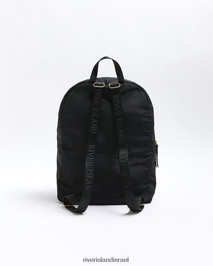 אביזרים River Island תרמיל g ניילון שָׁחוֹר בנות BDZ4086289