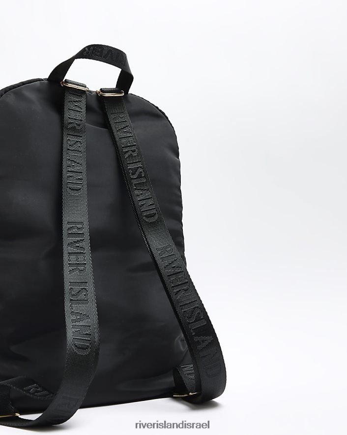 אביזרים River Island תרמיל g ניילון שָׁחוֹר בנות BDZ4086289