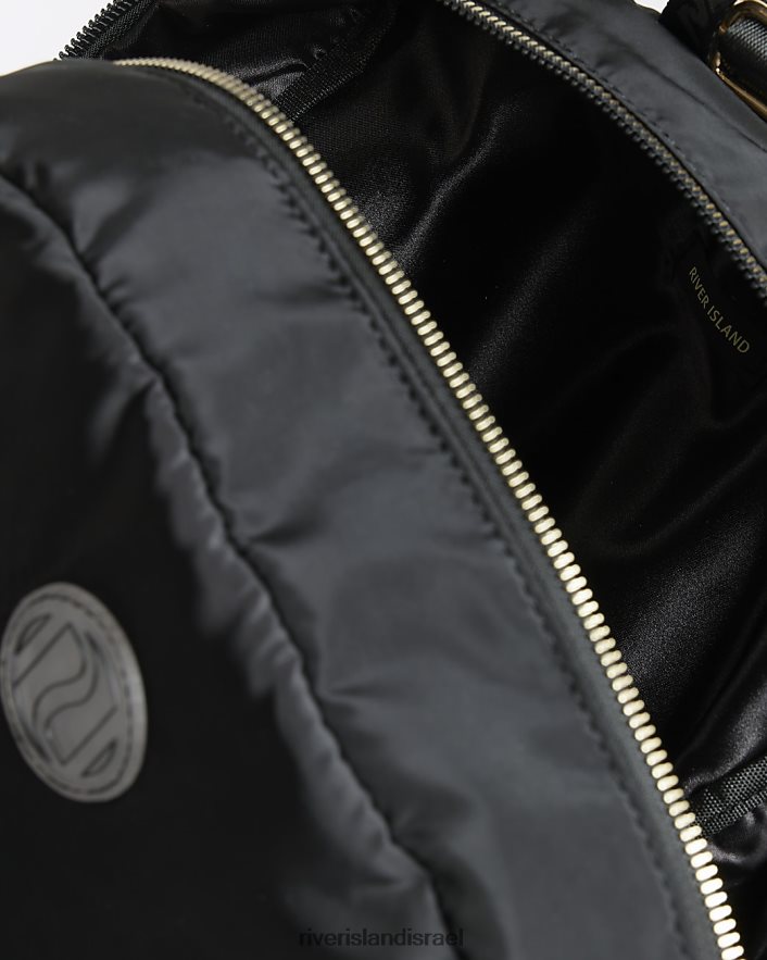 אביזרים River Island תרמיל g ניילון שָׁחוֹר בנות BDZ4086289