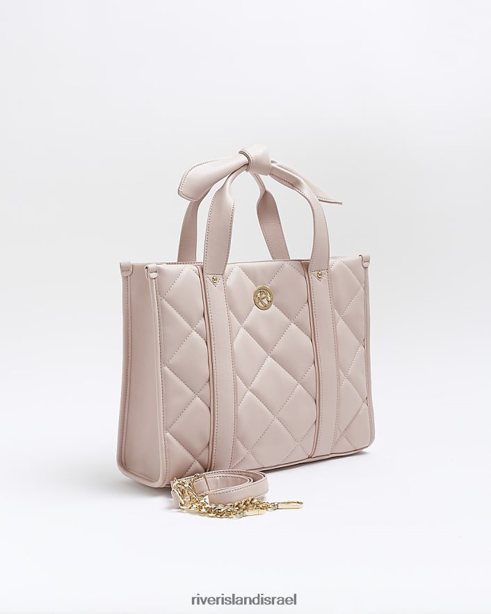 אביזרים River Island g תיק קניות מרופד וָרוֹד בנות BDZ4086303