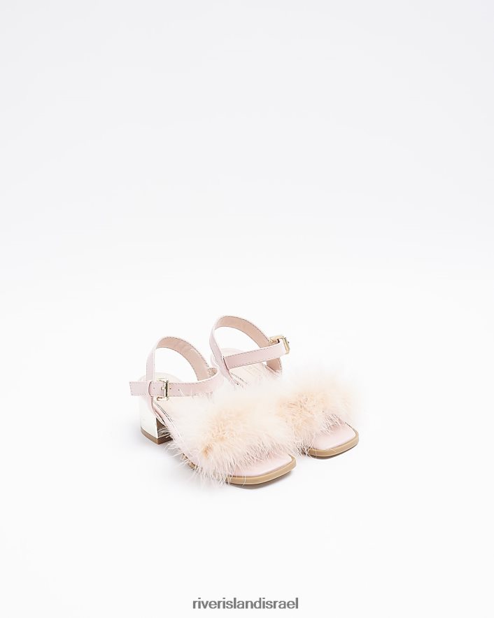 הַנעָלָה River Island g סנדלי עקב רכים וָרוֹד בנות BDZ4086362