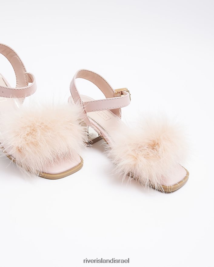 הַנעָלָה River Island g סנדלי עקב רכים וָרוֹד בנות BDZ4086362