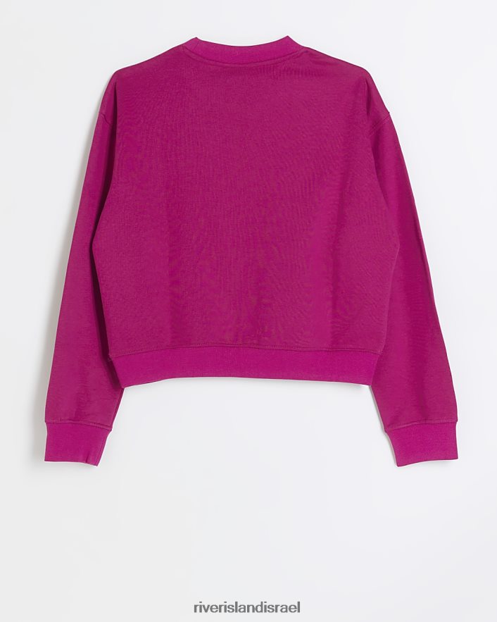 לבוש River Island g סווטשירט עסיסי קוטור וָרוֹד בנות BDZ4086475