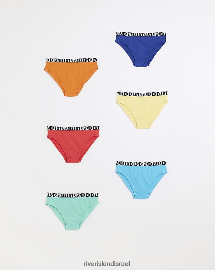 אביזרים River Island g brief הדפס פרפר 6 חבילה אָדוֹם בנות BDZ4086471