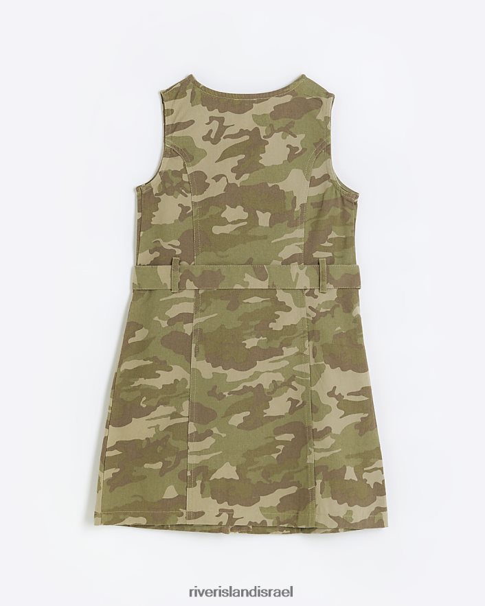 לבוש River Island שמלת שירות עם רוכסן של g camo חָקִי בנות BDZ4083200