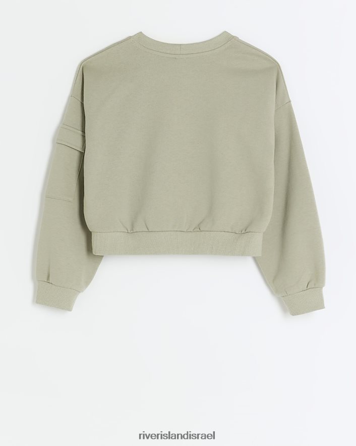 לבוש River Island סווטשירט g cargo חָקִי בנות BDZ4083205