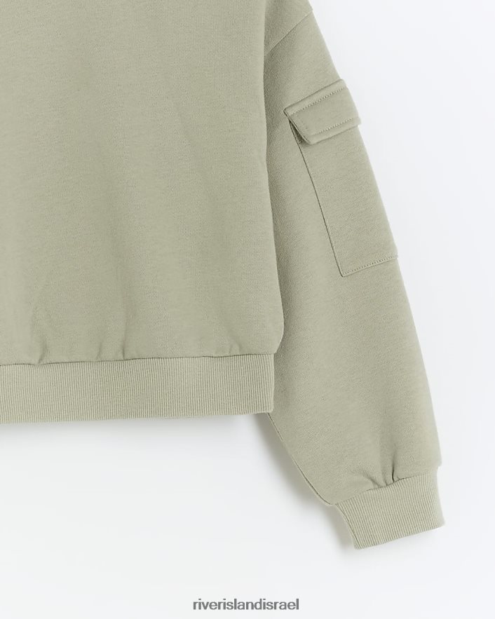 לבוש River Island סווטשירט g cargo חָקִי בנות BDZ4083205
