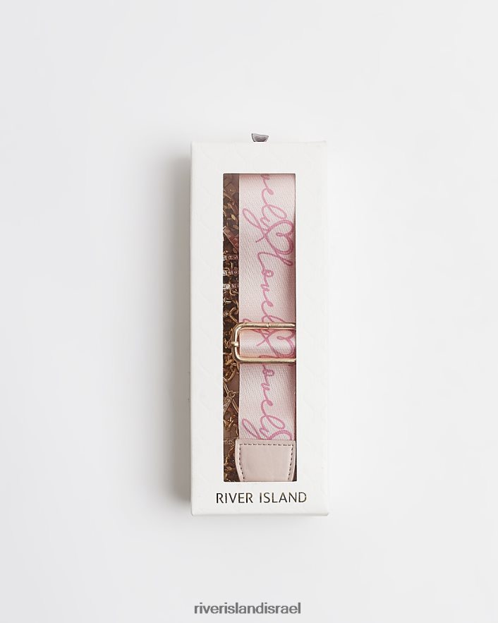 אביזרים River Island סט מתנה של רצועת שרשרת g diamante וָרוֹד בנות BDZ4086310