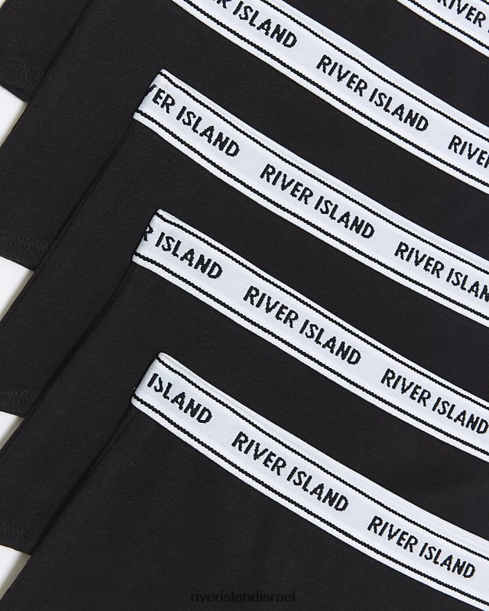 אביזרים River Island g hipster short 5 pack שָׁחוֹר בנות BDZ4086466