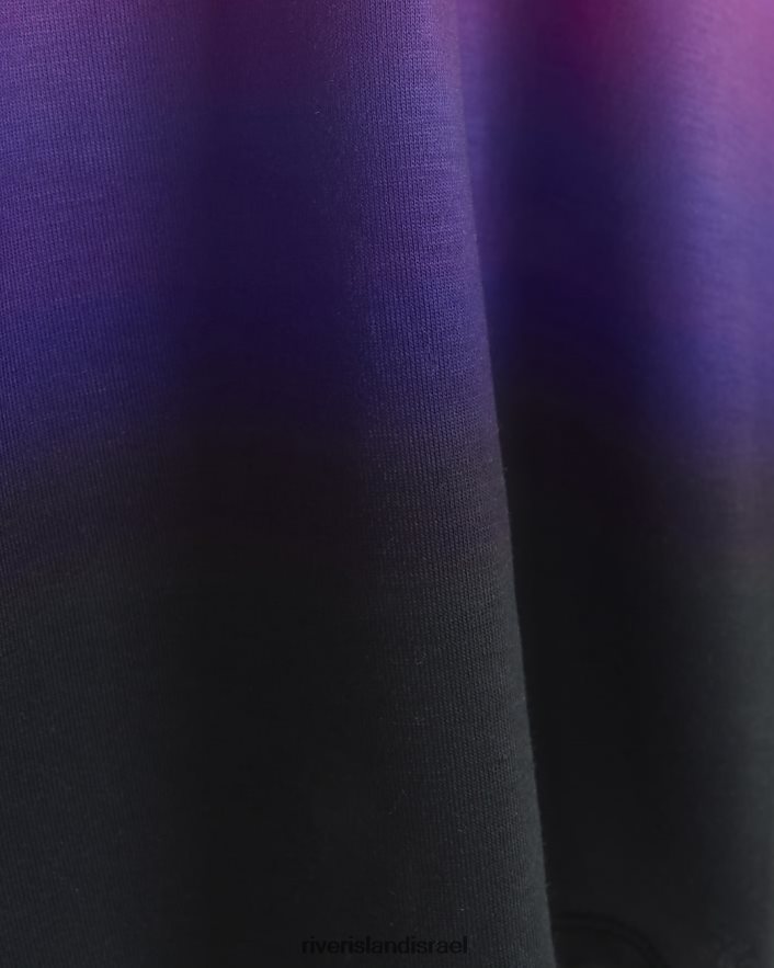 לבוש River Island חולצת טריקו של g hype ombre סָגוֹל בנות BDZ4086511