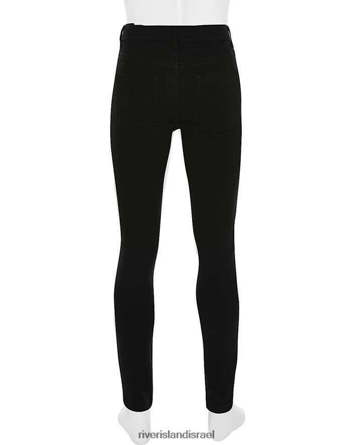 לבוש River Island g molly אמצע עלייה jeggings שָׁחוֹר בנות BDZ4086326