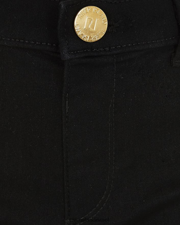 לבוש River Island g molly אמצע עלייה jeggings שָׁחוֹר בנות BDZ4086326