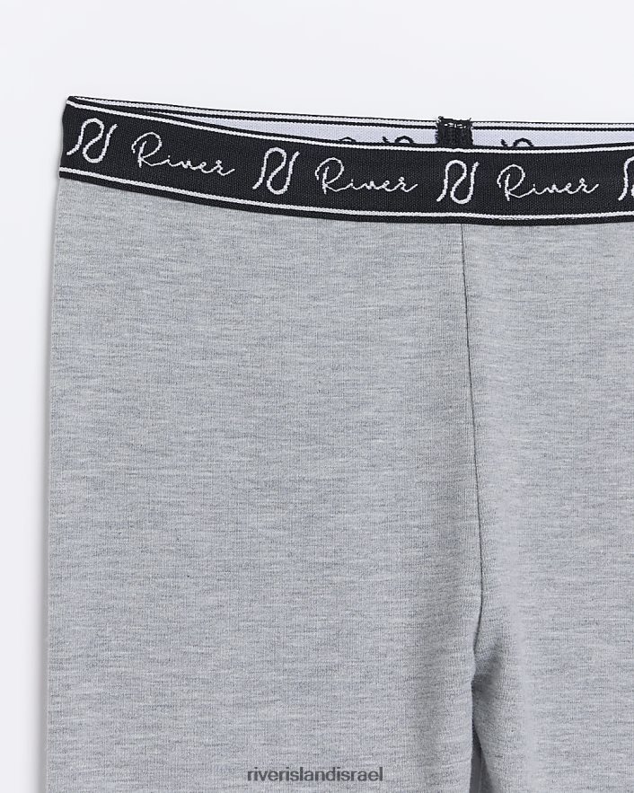 לבוש River Island חותלות ממותגות g ri אפור בנות BDZ4083223