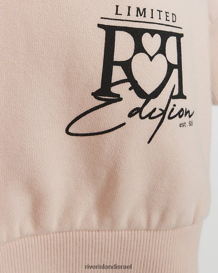 לבוש River Island קפוצ'ון g ri וָרוֹד בנות BDZ4083393