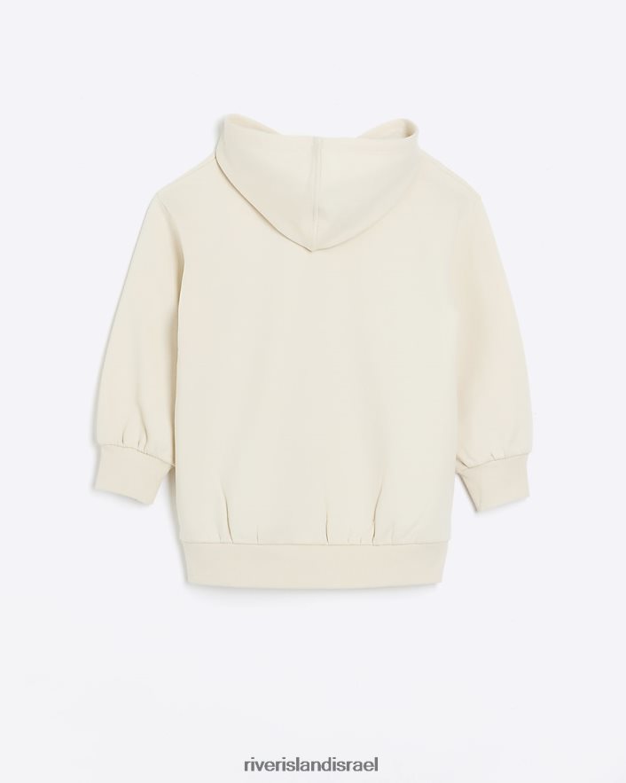 לבוש River Island קפוצ'ון g ri בז' בנות BDZ4083394