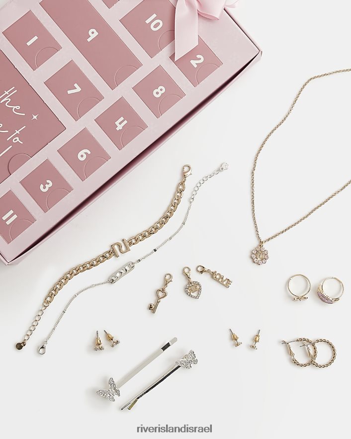 אביזרים River Island לוח השנה של חג המולד תכשיטי g ri וָרוֹד בנות BDZ4086449