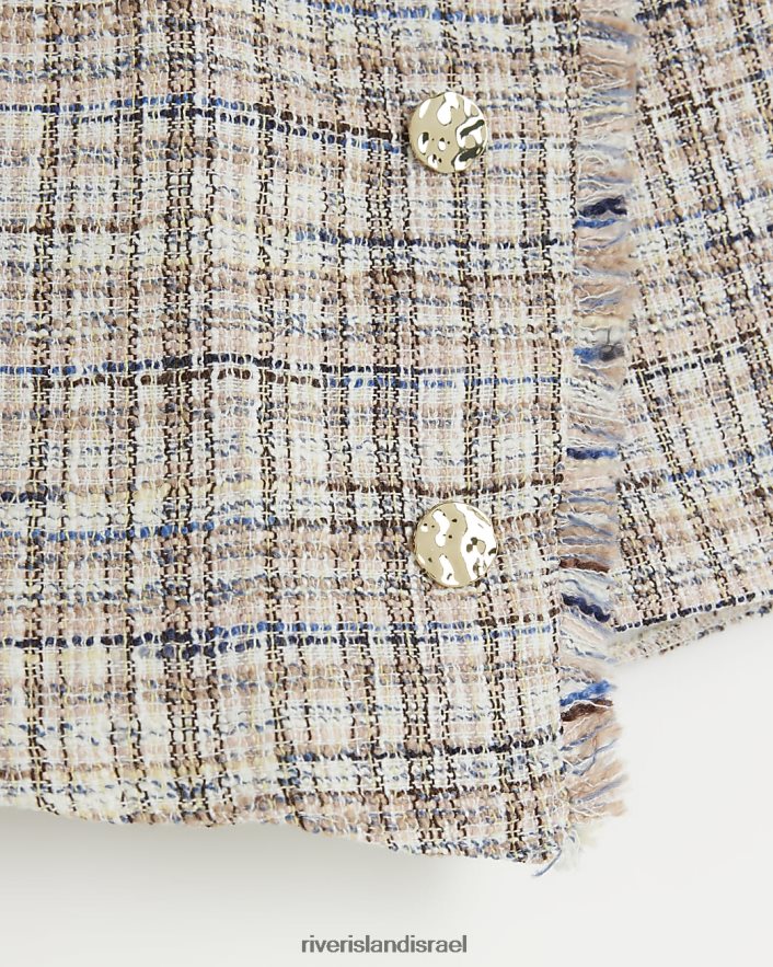 לבוש River Island g לבדוק גלישת skort וָרוֹד בנות BDZ4086020