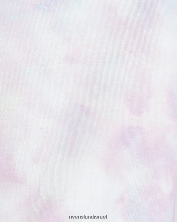 לבוש River Island g tie dye רוכסן קפוצ'ון וָרוֹד בנות BDZ4086314