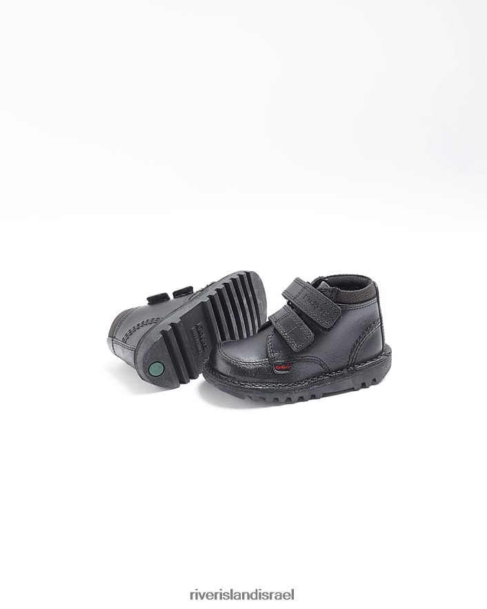 הַנעָלָה River Island mb kickers hi scuff נעלי סקוטש שָׁחוֹר בנים BDZ4086992