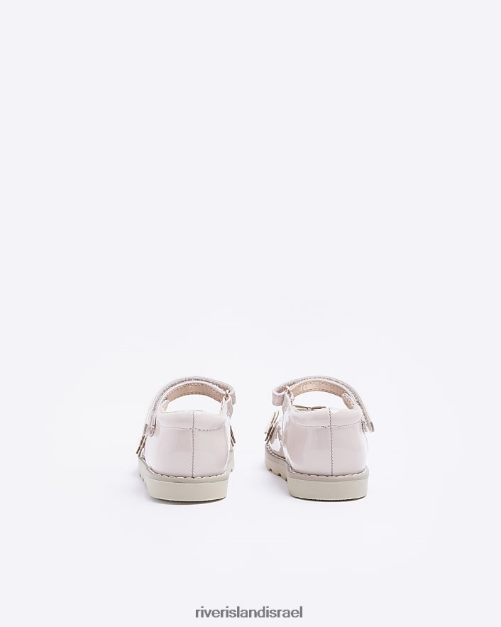 הַנעָלָה River Island mg נעלי פרפר מעור וָרוֹד בנות BDZ4086693