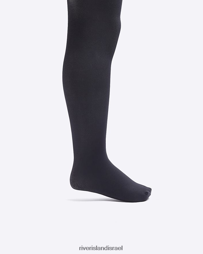לבוש River Island גרביונים של mg שָׁחוֹר בנות BDZ4086745
