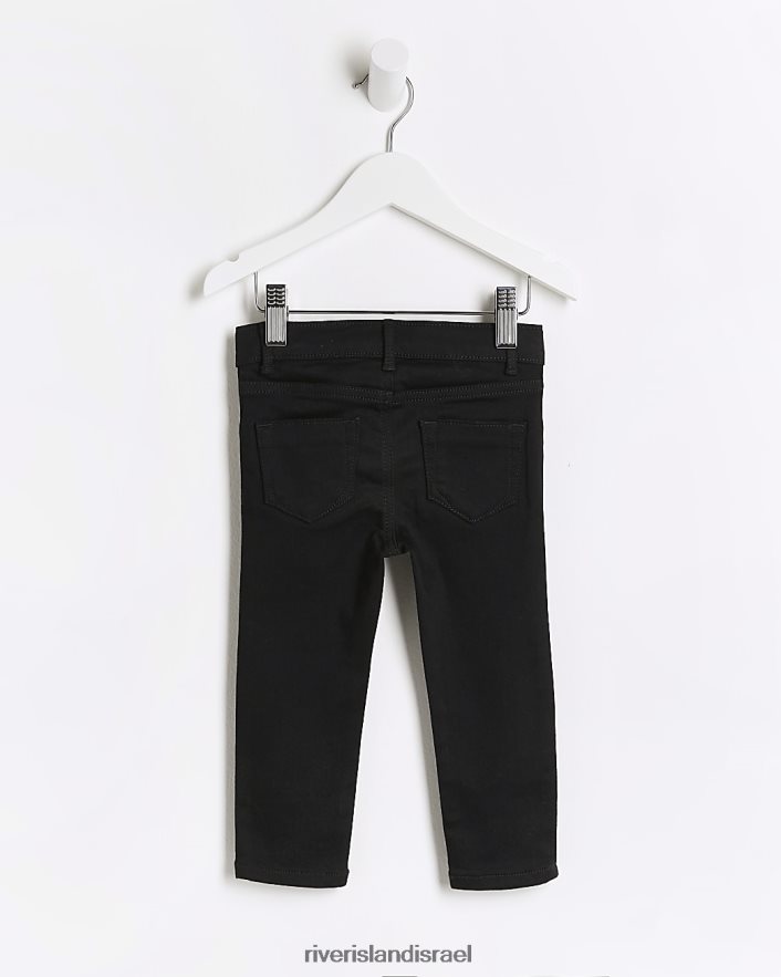לבוש River Island mg molly jeggings שָׁחוֹר בנות BDZ4086717