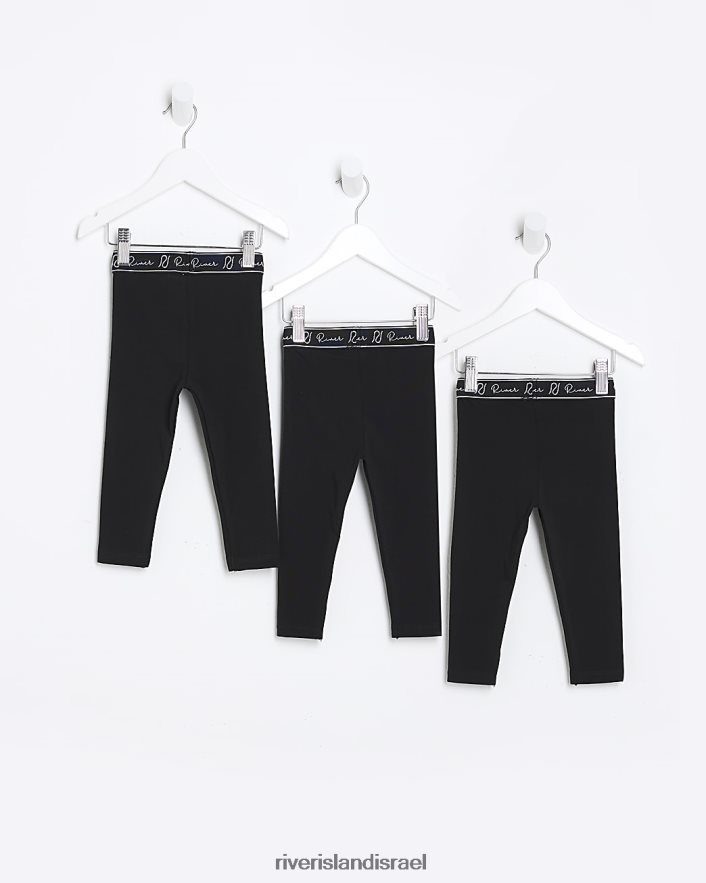 לבוש River Island חותלות mg ri 3 חבילות שָׁחוֹר בנות BDZ4086691