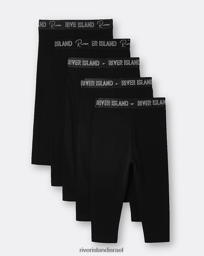 לבוש River Island חותלות רצועת מותן mg ri 5 חבילה שָׁחוֹר בנות BDZ4086722