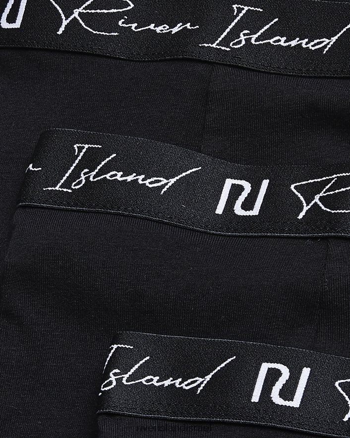 לבוש River Island חותלות רצועת מותן mg ri 5 חבילה שָׁחוֹר בנות BDZ4086726