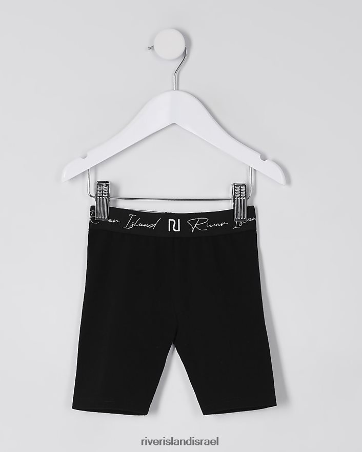 לבוש River Island רצועת מותן mg ri קצרה שָׁחוֹר בנות BDZ4086725