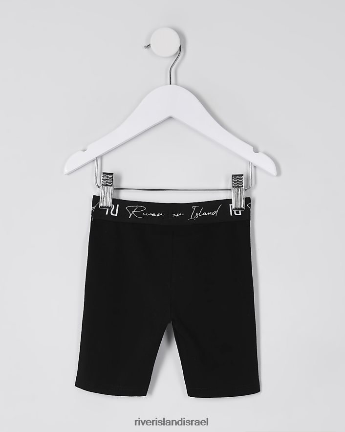 לבוש River Island רצועת מותן mg ri קצרה שָׁחוֹר בנות BDZ4086725