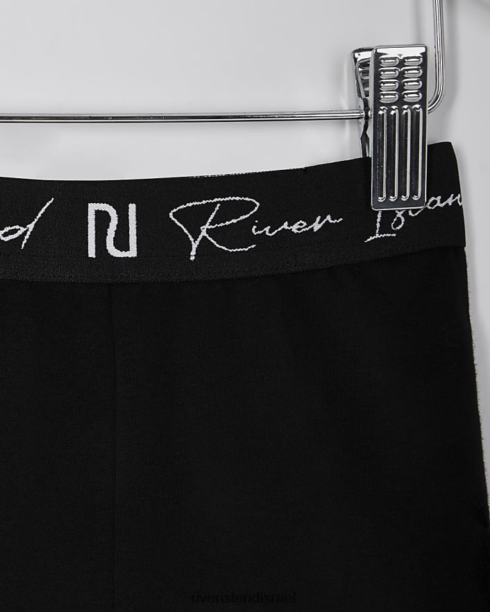 לבוש River Island רצועת מותן mg ri קצרה שָׁחוֹר בנות BDZ4086725