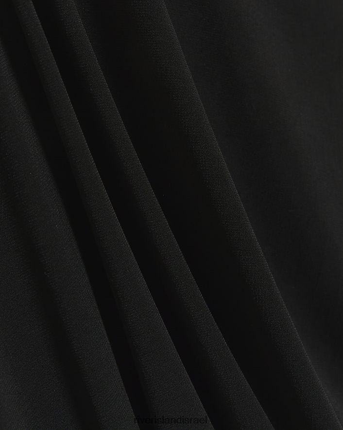 לבוש River Island שמלת midi רצועת יהלומים שָׁחוֹר נשים BDZ4083958