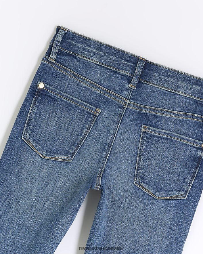 לבוש River Island ג'ינס ג'ינס בכושר ג'ינס של molly כְּחוֹל בנות BDZ4086007