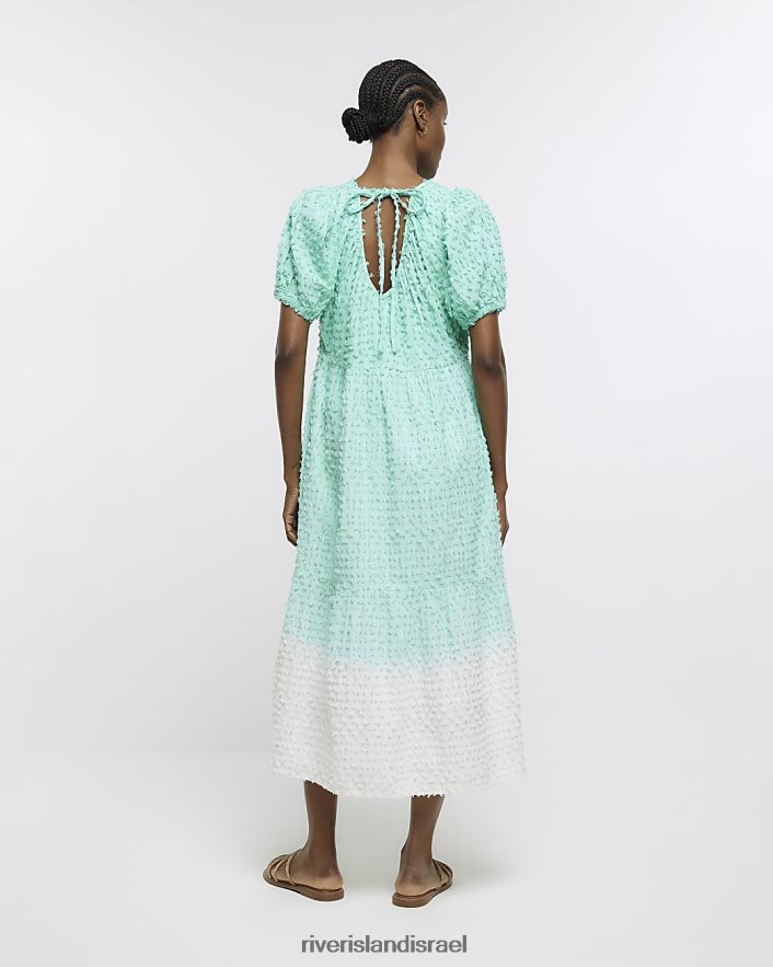 לבוש River Island שמלת מידי של ombre smock כְּחוֹל נשים BDZ4081701