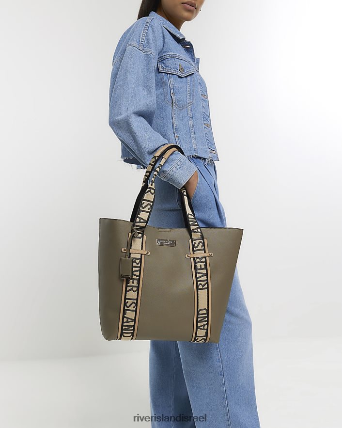אביזרים River Island תיק קניות ברצועת ri חָקִי נשים BDZ4081459