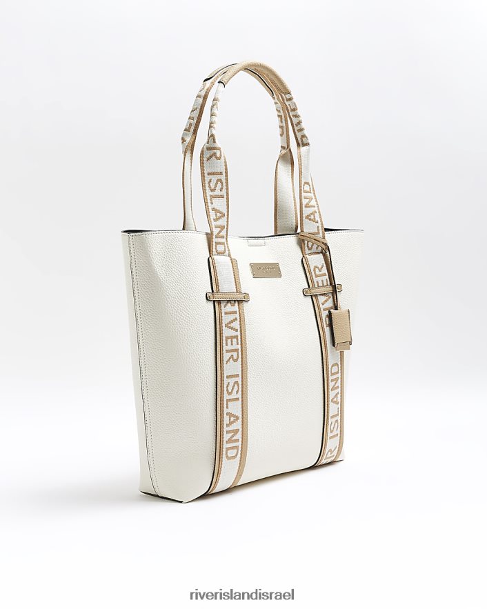 אביזרים River Island תיק קניות ri קרם נשים BDZ4081460