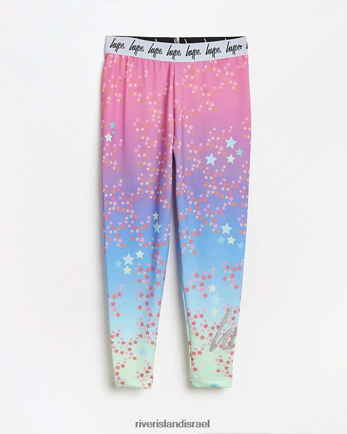 לבוש River Island חותלות ג'ייפ star sparkle ombre וָרוֹד בנות BDZ4083468